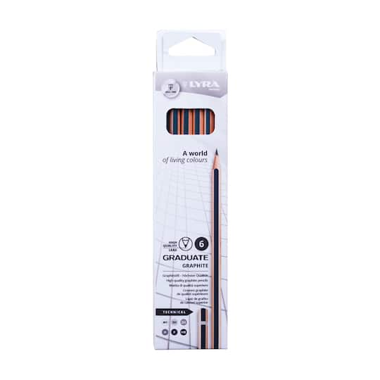 Lyra Graduate Graphite 3.9mm Technical Pencil Set